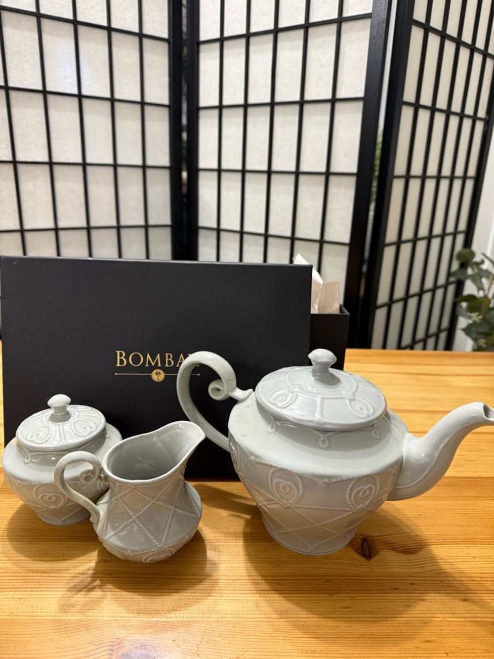 Curated Bombay Lockerly tea service early 2000’s